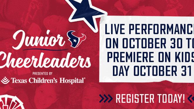 2021 Junior Cheerleaders presented by Texas Children’s Hospital