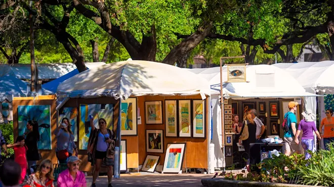 Image: 50th Annual Bayou City Art Festival Downtown