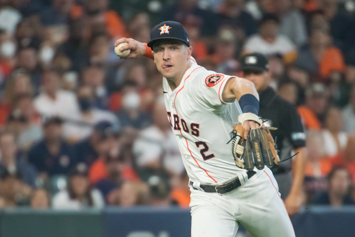 Alex Bregman looked like his old self in Anaheim this weekend.