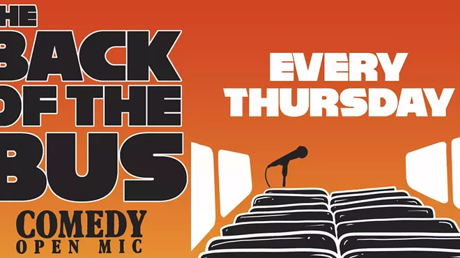 Image: BACK OF THE BUS: Thursday Open Mic Comedy