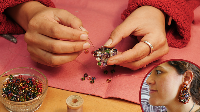 Image: Beaded Earrings Workshop