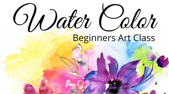 Beginners Watercolor Art Class
