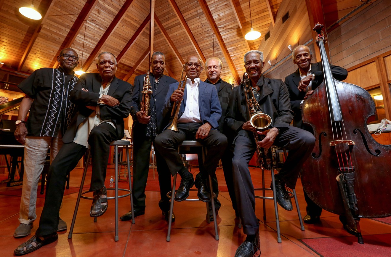 The Cookers headline The Houston Jazz Festival at Miller Outdoor Theatre this week.