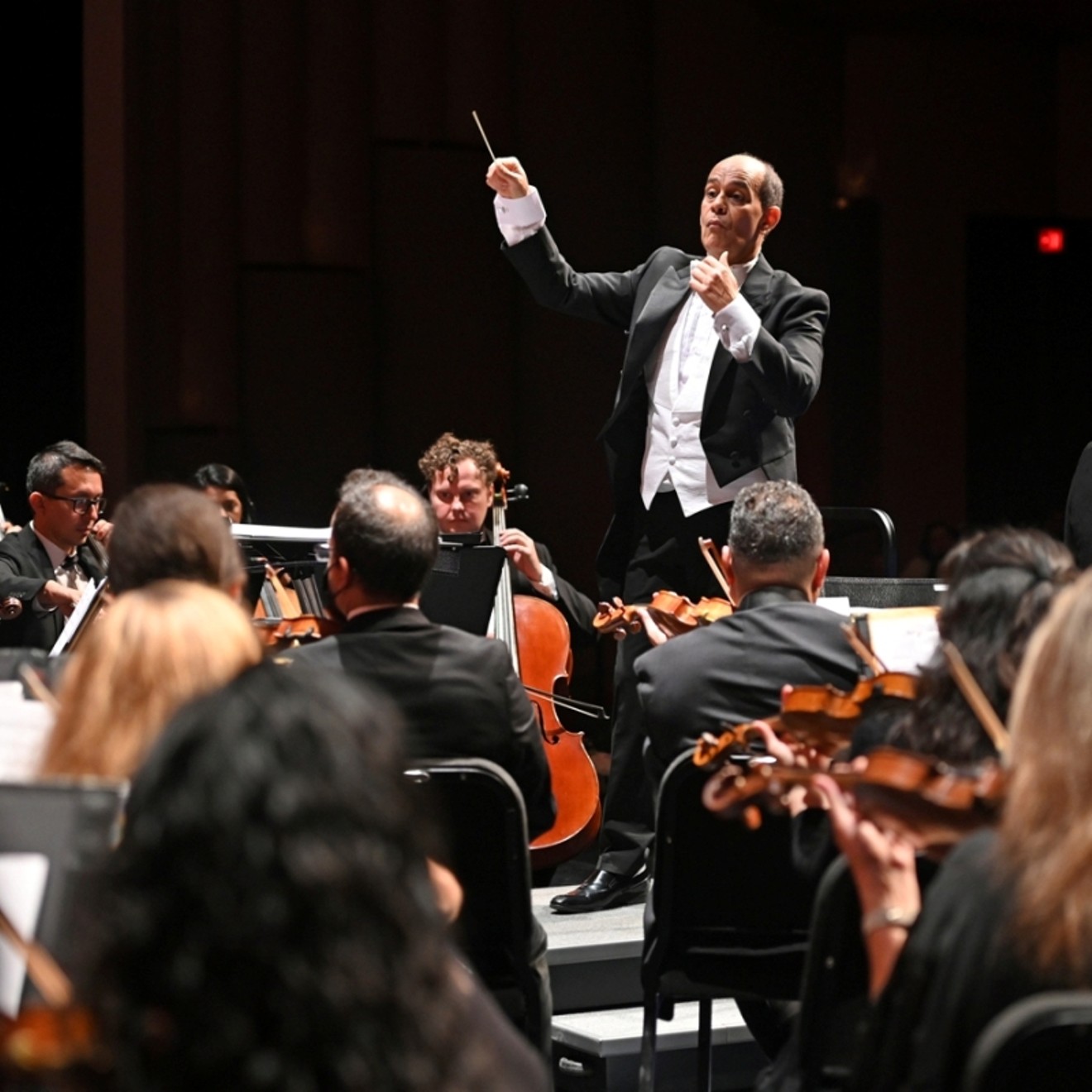 The Houston Latin American Philharmonic
Orchestra returns to Miller Outdoor Theatre.
