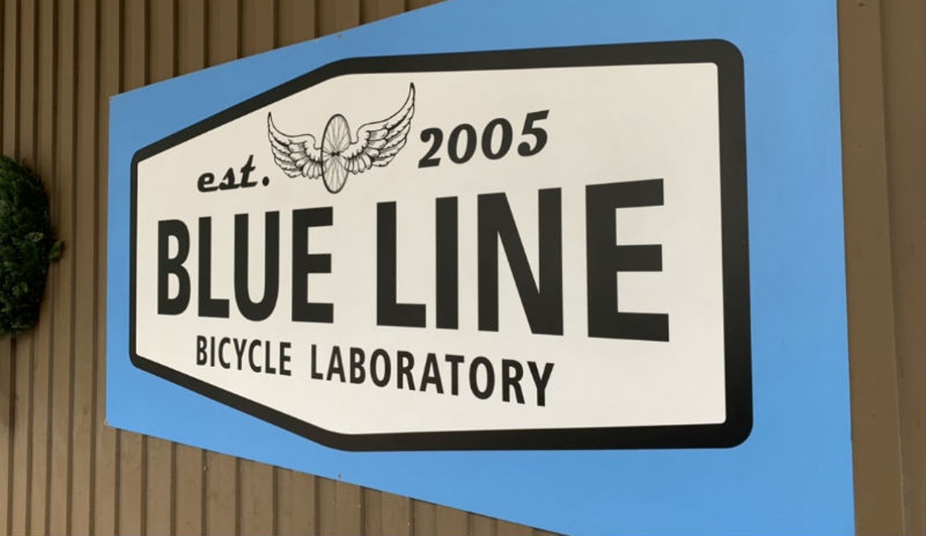 Blue Line Bike Lab, where Houston cyclists go. Period.