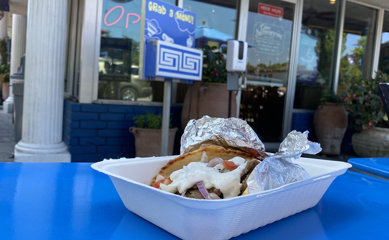 The classic lamb and beef gyro is the "sandwich" that put Niko Niko's on the map.