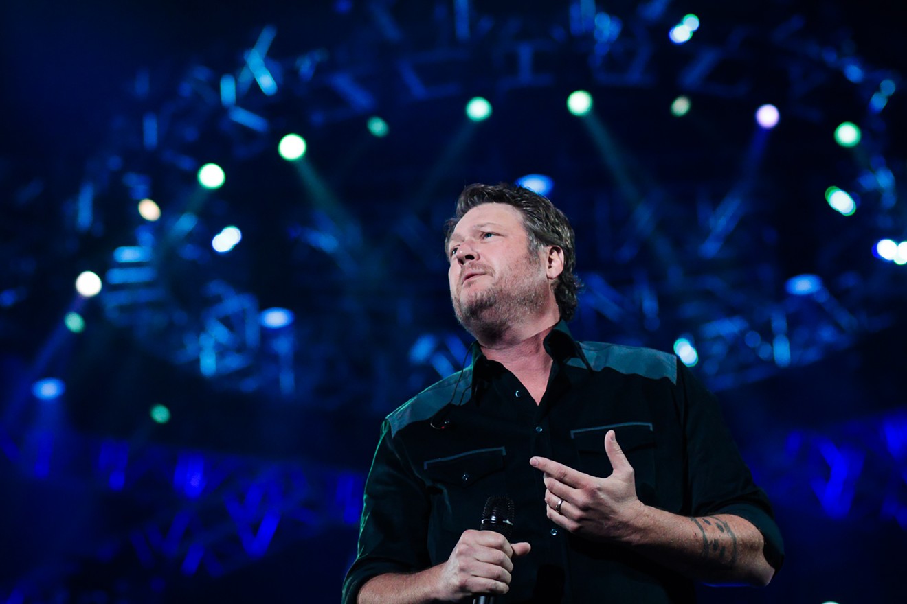 Blake Shelton made his sixth appearance at RodeoHouston on opening night of the 2024 season.