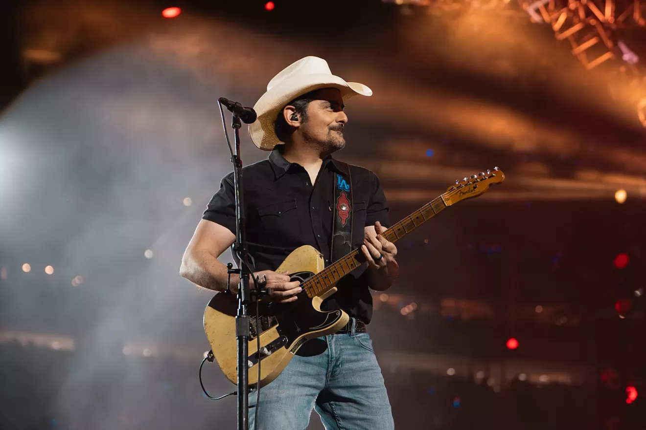 Brad Paisley Hits the Stage at RodeoHouston Houston Press