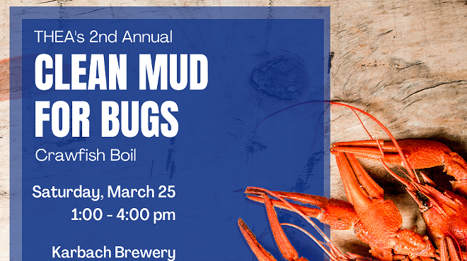 Clean Mud For Bugs Crawfish Boil