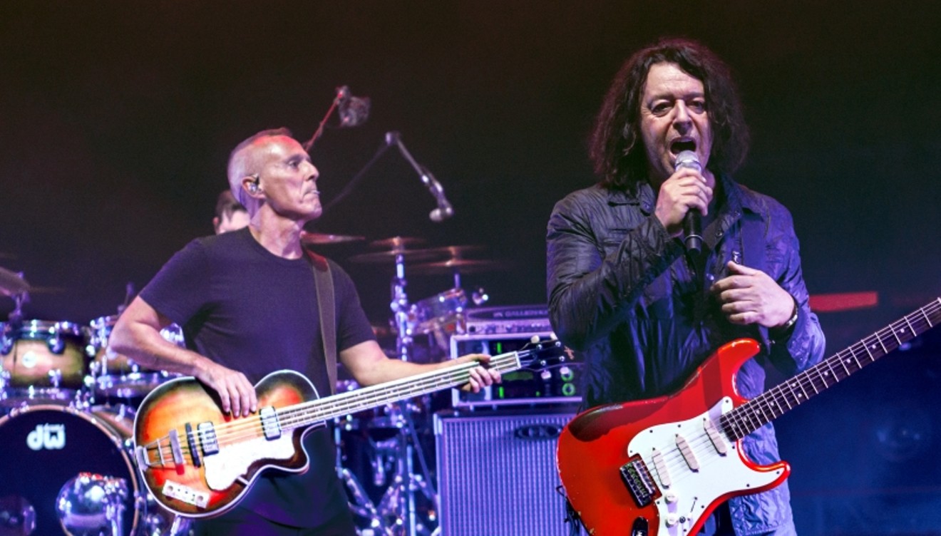 Tears for Fears (Curt Smith and Roland Orzabal) are back on the road with a set full of greatest hits and some new material.  The band makes a stop at the Smart Financial Centre on Wednesday.
