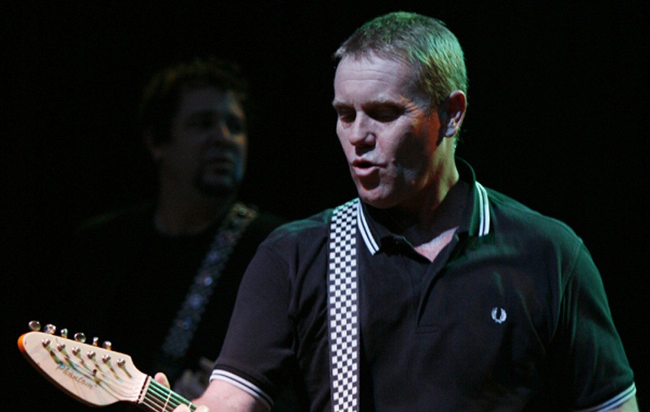 Dave Wakeling onstage recently with The English Beat.