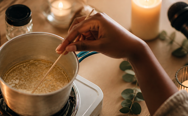 Image: DIY CANDLE MAKING WORKSHOP with CREATIVE ART CLASSES