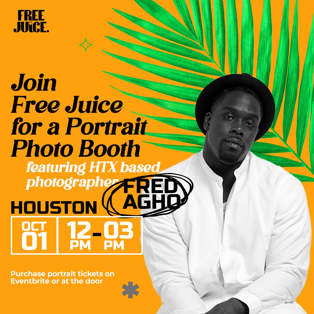 Free Juice Photo Booth Event
