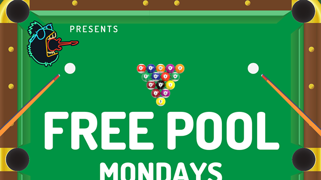 Free Pool Mondays