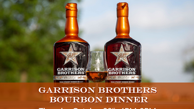 Garrison Brothers’ Bourbon Dinner at Warehouse 72