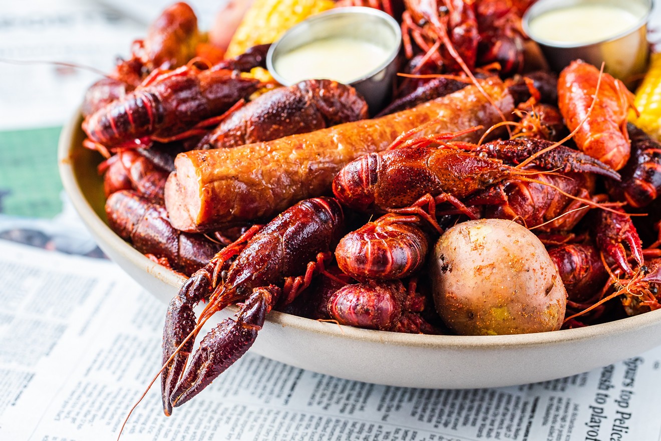 Orleans Seafood Kitchen's mudbugs will take you straight to Cajun country.