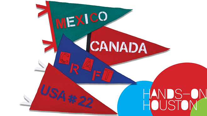 Image: Hands-on Houston: Felt Pennants