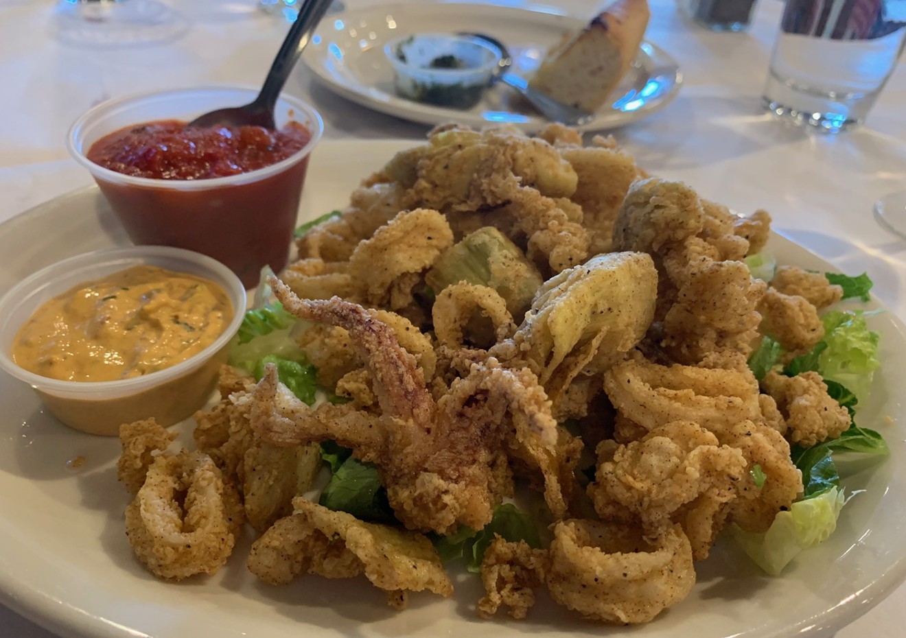 This could be the best fried calamari in town.