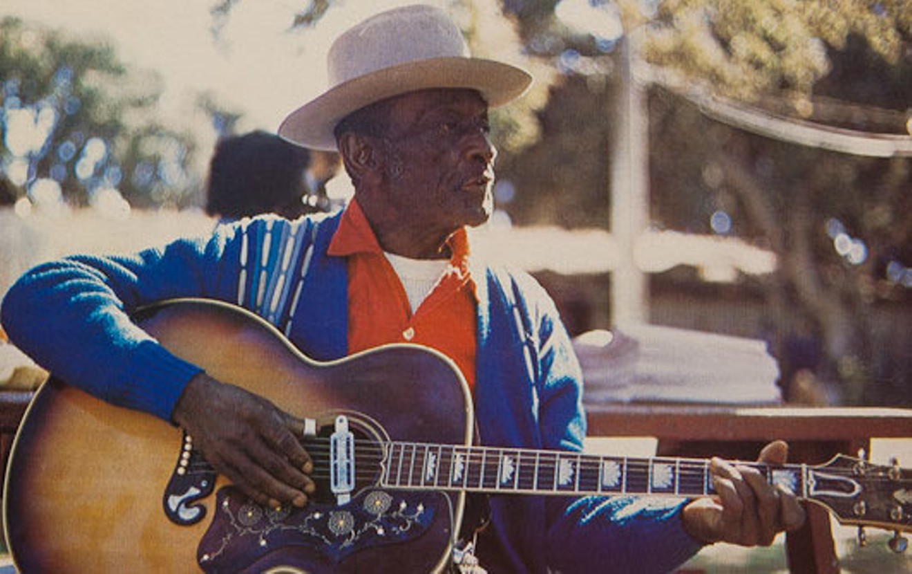 Mance Lipscomb's blues "career" began at the age of 65. A new live CD includes two performances at the University of Houston.