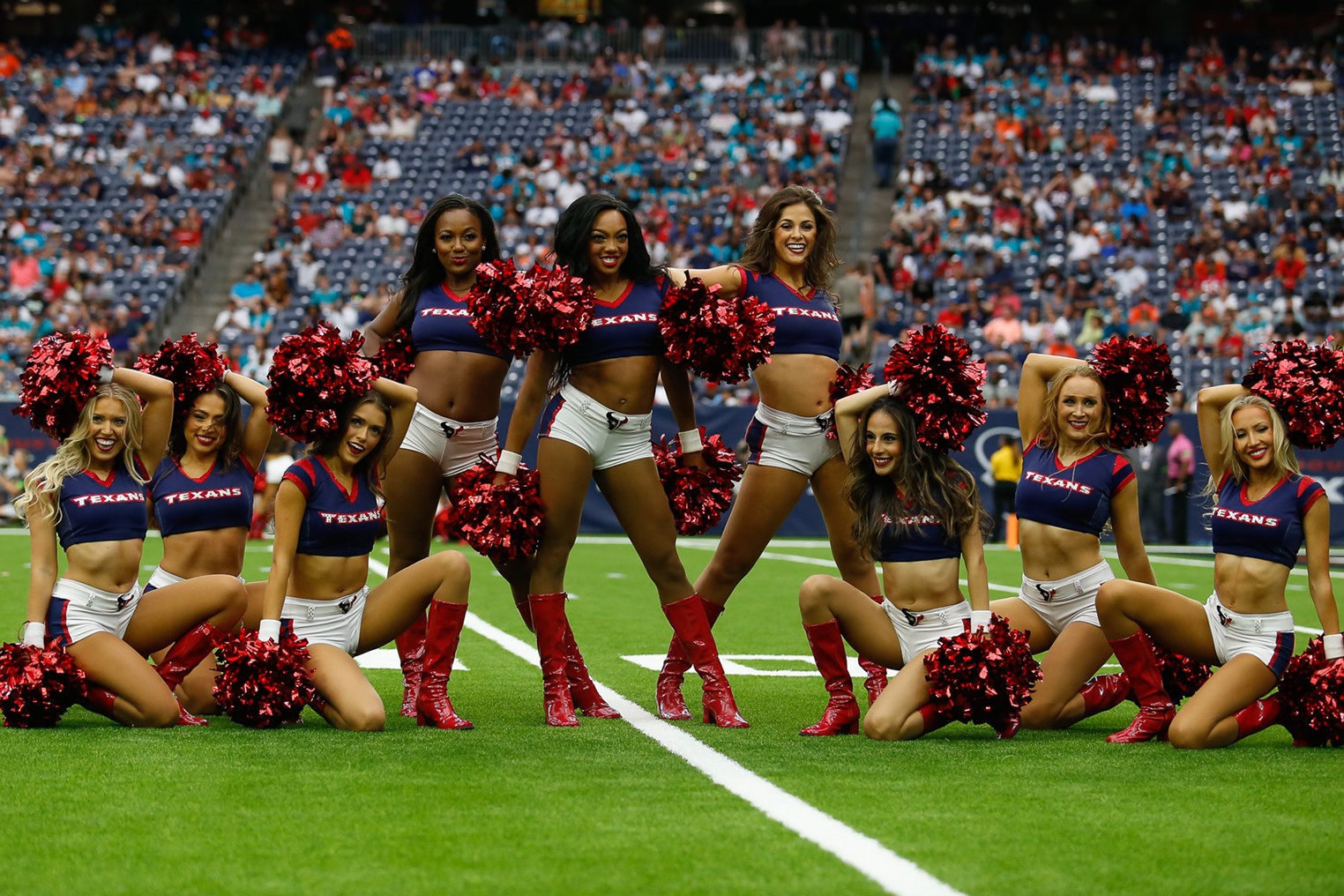 Houston Texans Cheerleaders Photos from Preseason Week 2