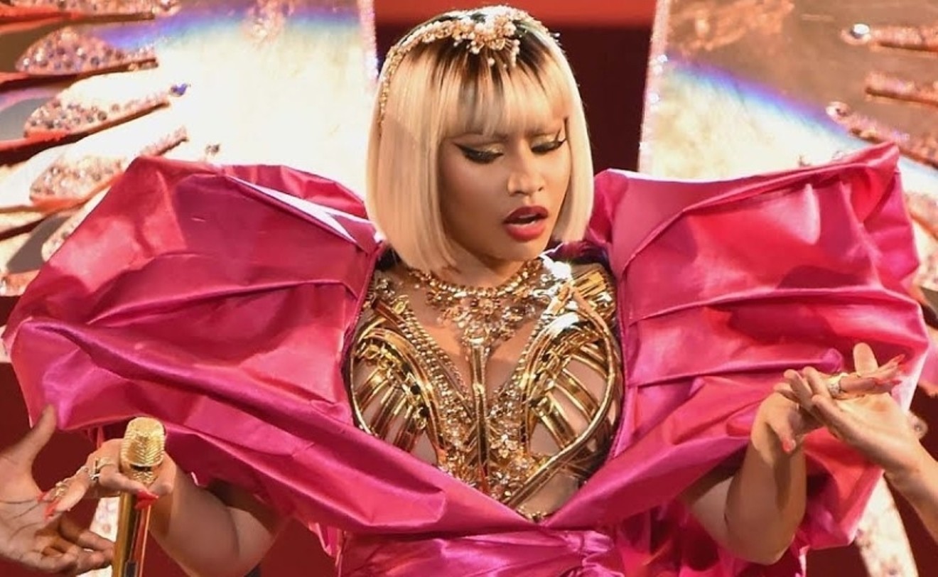 Nicki Minaj, the "Queen of Hip-Hop," will perform on Thursday at Toyota Center.  Shows from Kenny Chesney, Jake Shimabukuro, Mr. Bungle, Blackberry Smoke, Dwight Yoakum, Los Lobos and Kamasi Washington are also on tap this week.