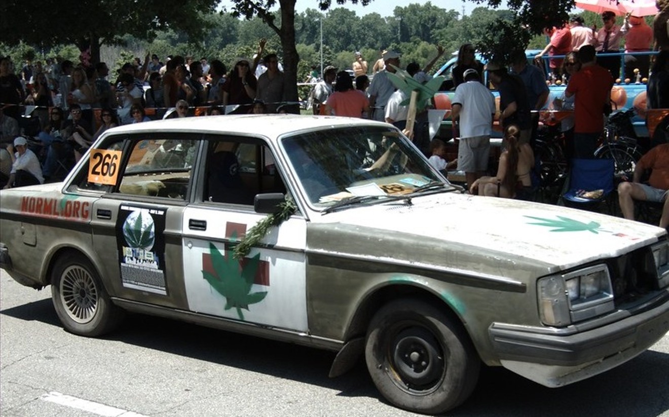 Cannabis Response Unit at the 2007 Houston Art Car Parade.