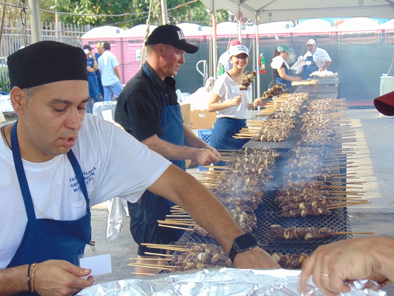 Fill up on souvlaki, spanakopita and more at The Original Greek Festival.