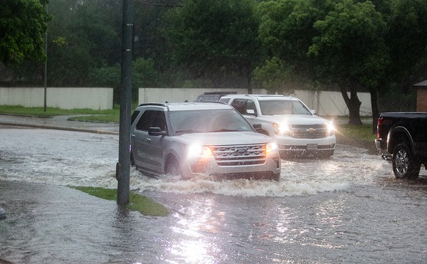 In the Midst of Thursday Night's Heavy Storms: Downed Trees, Flooding and Heavy Rain