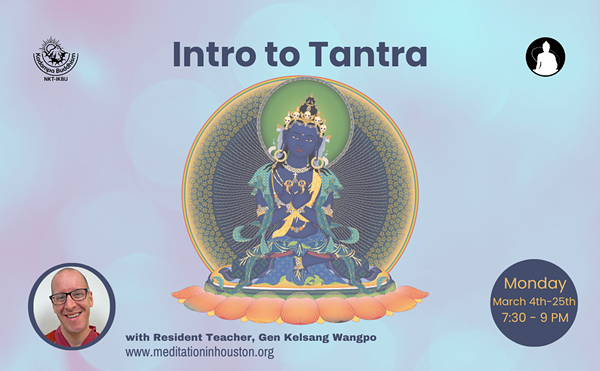 Intro to Tantra with Gen Kelsang Wangpo