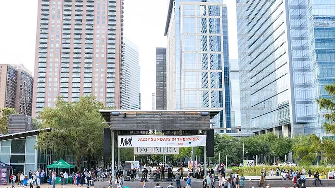 Image: Jazzy Sundays at The Water Works in Buffalo Bayou Park