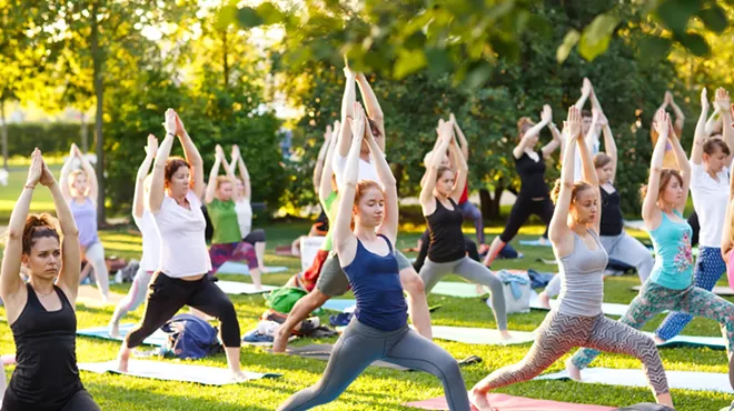 Image: Jubilee Hosts Monthly Yoga on the Lawn Series