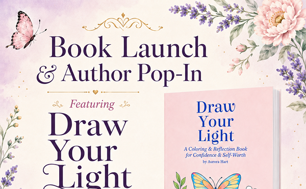 Image: Local Author Aurora Hart Book Signing