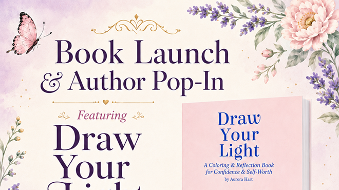 Image: Local Author Aurora Hart Book Signing