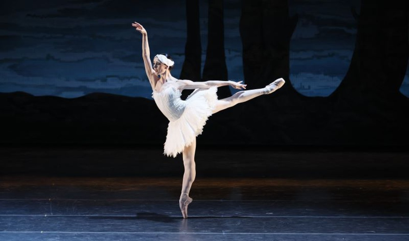 Principal dancer Beckanne Sisk, seen here as Odette in Houston Ballet's Swan Lake, will dance the role of Hippolyta/Titania in John Neumeier's A Midsummer Night's Dream.