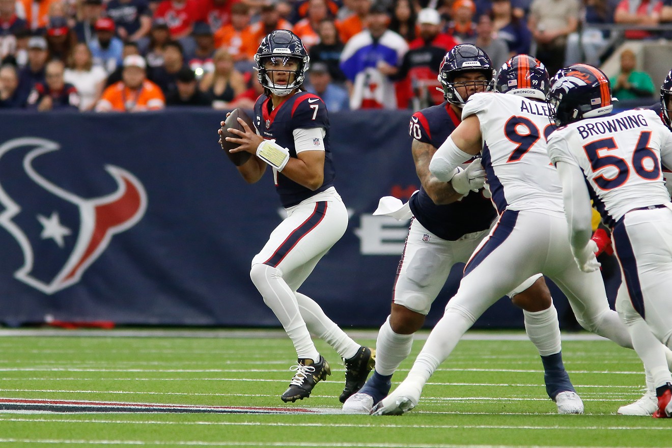 C.J,. Stroud was once again tremendous in leading the Texans to a victory.