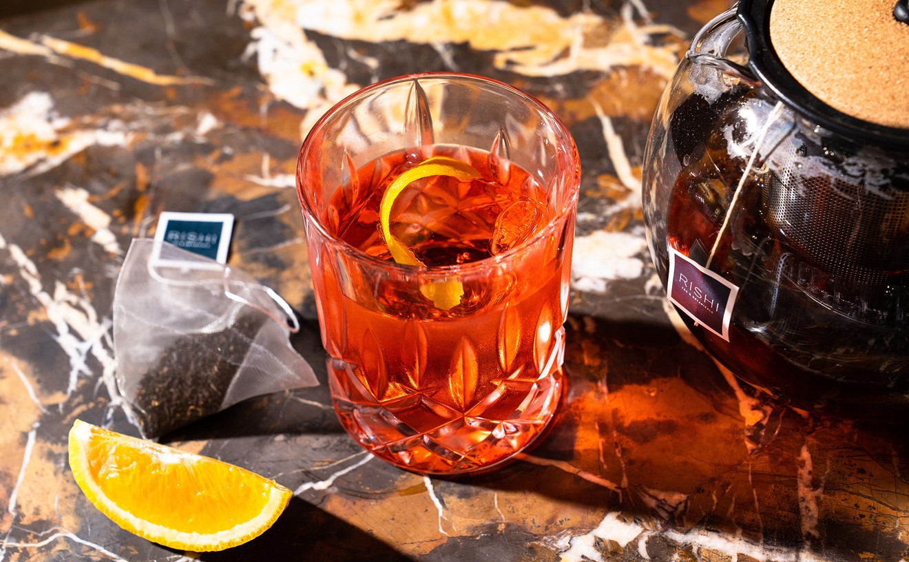 Rosalie collaborated with bar star Lainey Collum on a special Negroni Week cocktail.