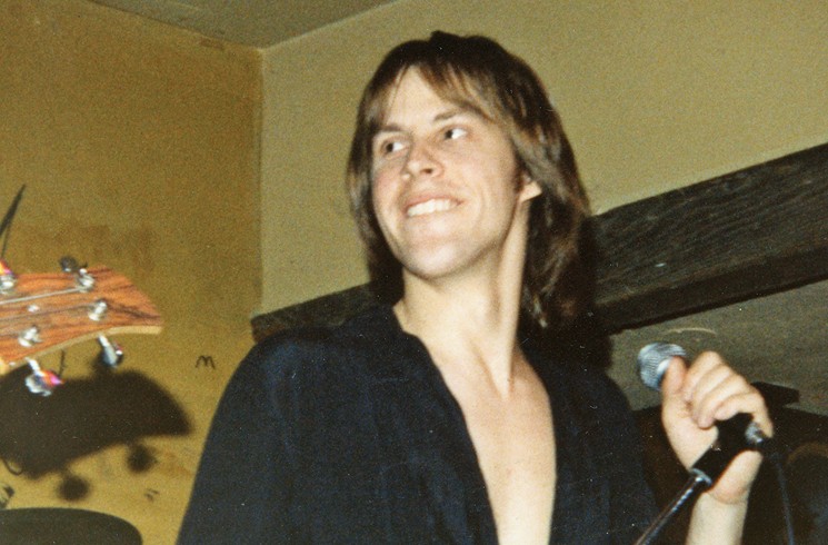 Scott McCarl onstage in the 1970s.