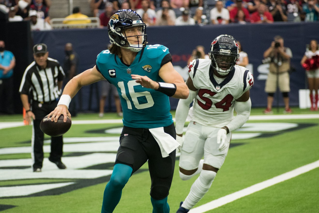 The Texans need to get after Jaguars QB Trevor Lawrence this Sunday.