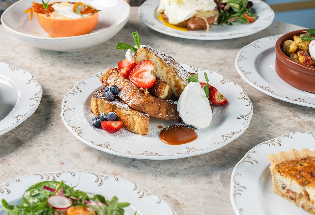 Pain Perdu is just one of the French classics on the menu at Annabelle Brasserie.