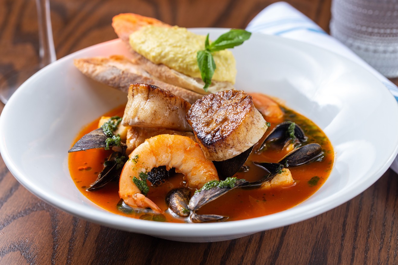 Common Bond's Seafood Bouillabaisse is on the new dinner menu and it's a beauty.