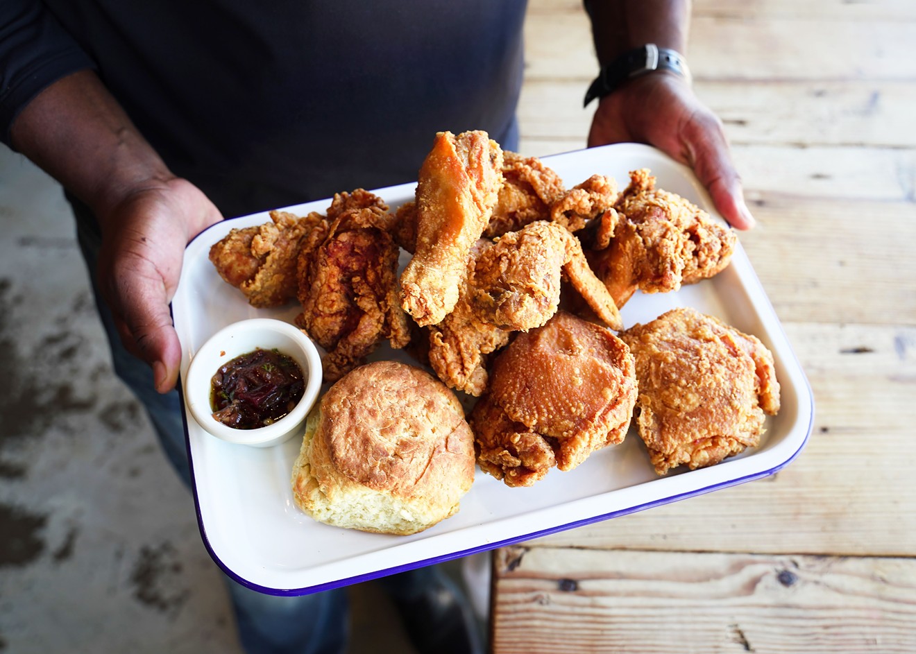This pretty plate of delicious fried chicken is coming soon.