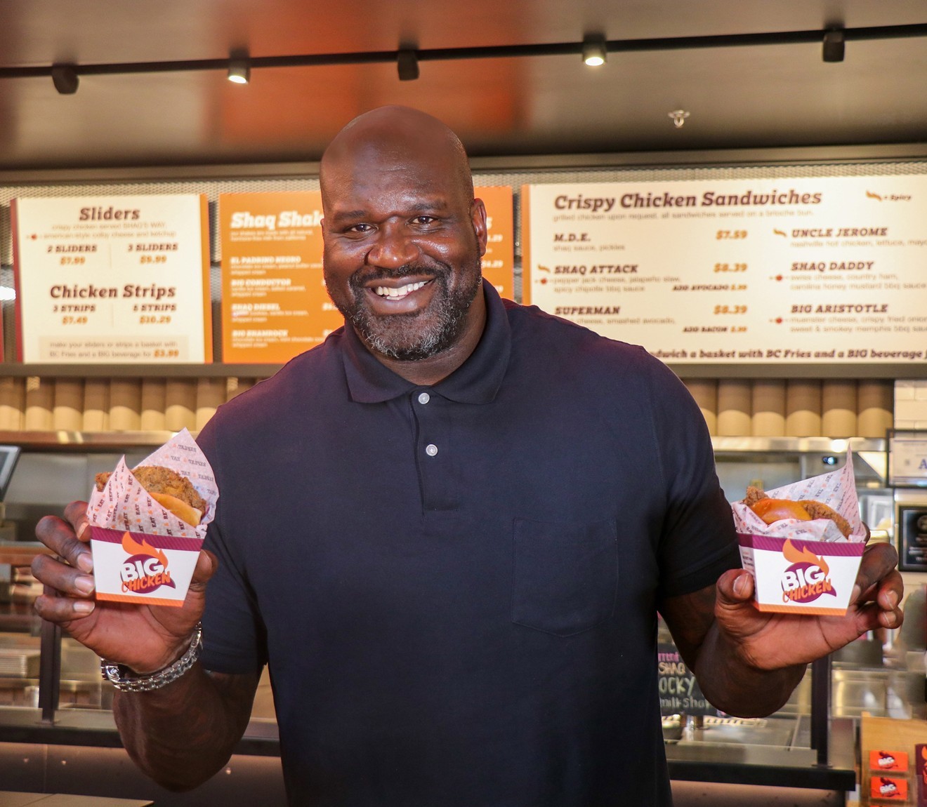 Shaq is back with more Houston restaurants.