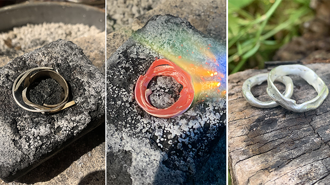 Image: Recycled Cast-Silver Ring Workshop