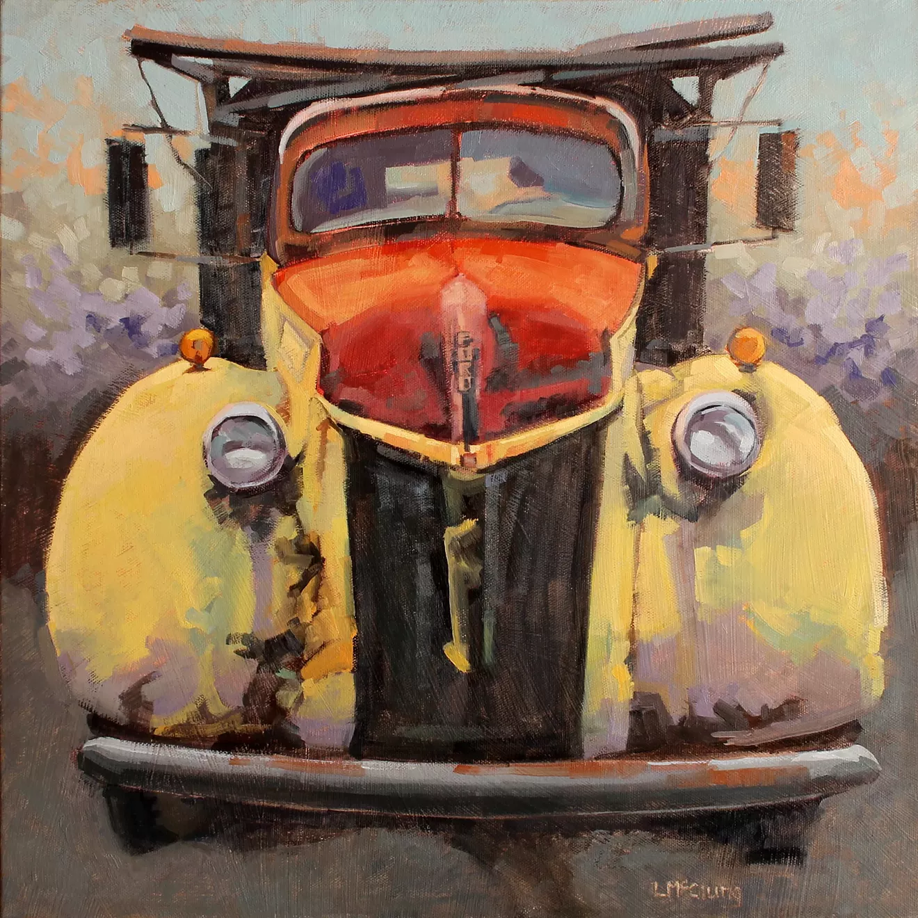 Old Ford Truck by Lisette McClung