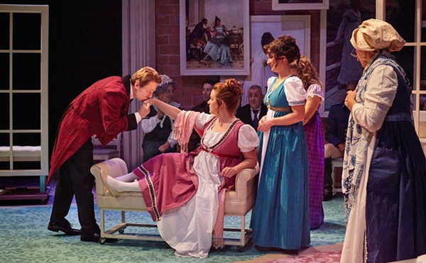 Sense &amp; Sensibility is Charming and Comedic at 4th Wall Theatre Co.