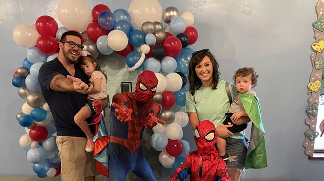 Image: Summer Sillies Super Hero Day