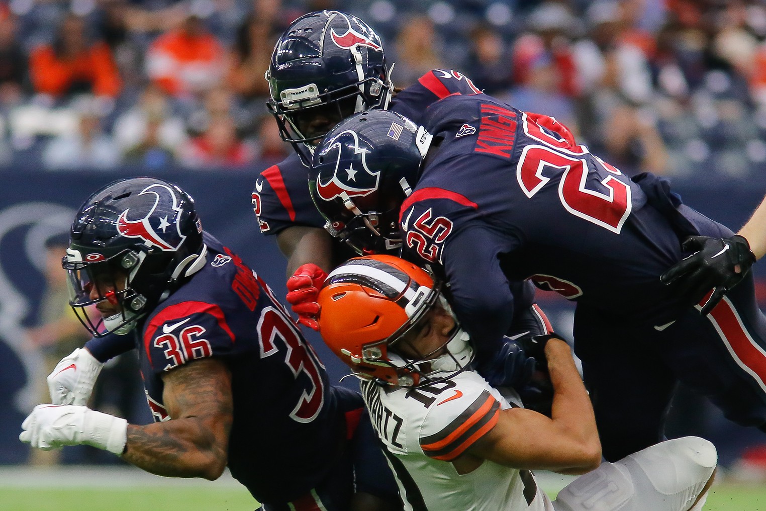 houston texans color rush uniforms