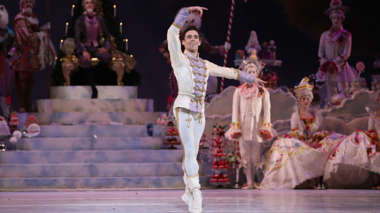 Connor Walsh has been known for roles like this as the Nutcracker Prince in The Nutcracker. Now he'll be dancing as the Father and Captain Hook in Peter 
Pan. 
