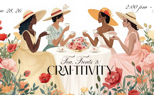 Image: Tea, Treats, and Craftivity