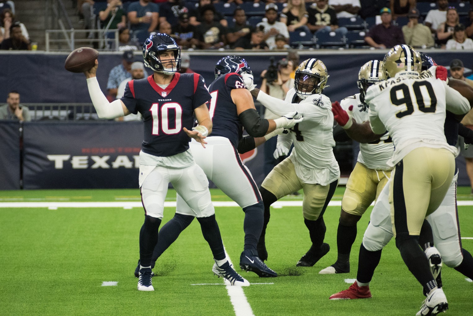 A little bit of a grudge': Houston Texans go into season opener